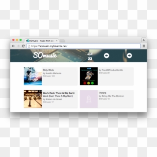 Music From Social Network - Cloudmounter, HD Png Download