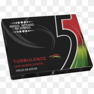 5 Turbulence Sugar Free Gum, Watermelon Flavor 29 G - Graphic Design, HD Png Download