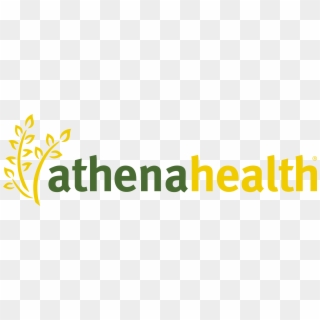 Athenahealth Logo Cmyk Green-yellow - Athena Health, HD Png Download