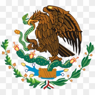 Escudo Mexicano Pinterest Family Reunions Ⓒ - Mexican Flag Eagle, HD Png Download