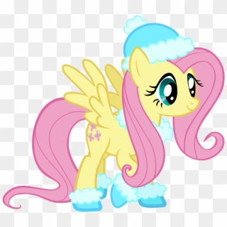 Fluttershy Winter Outfit Photo Fluttershywinteroutfit - My Little Pony Fluttershy Dress, HD Png Download