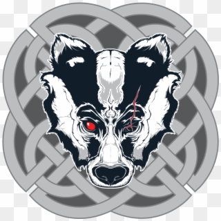 Badgers Will Eat Several Hundred Earthworms And Insects - Bad Ass Skull Logo, HD Png Download