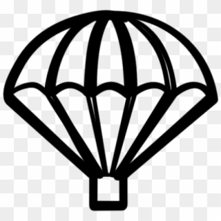 Easy Drawing Of Parachute, HD Png Download