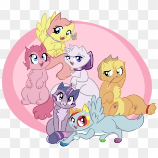 My Little Kittens 1 My Little Pony Friendship, HD Png Download