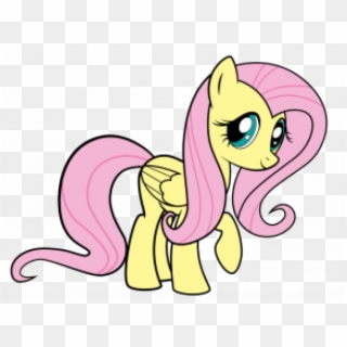 Drawn My Little Pony Fluttershy - Easy My Little Pony Drawing, HD Png Download