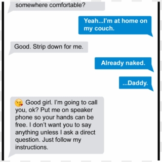 You Took A Deep Breath, Suddenly Feeling Nervous - Dirty Daddy Kink Texts, HD Png Download