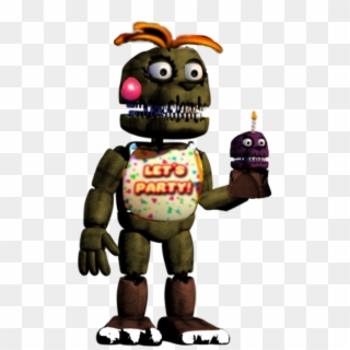 #toychica Plushtrap Toy Chica - Plushtrap Freddy, HD Png Download