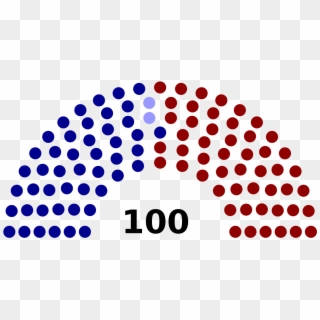 Us Senate 47 2 51a - 2018 Midterm Elections Senate, HD Png Download