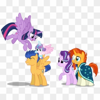 Shabrina025, Auntie Twilight, Aunt Twilight, Brad, - Flash Sentry And Flurry Heart, HD Png Download
