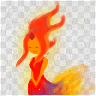 Adventure Time With Finn And Jake Images Flame Princess - Illustration, HD Png Download