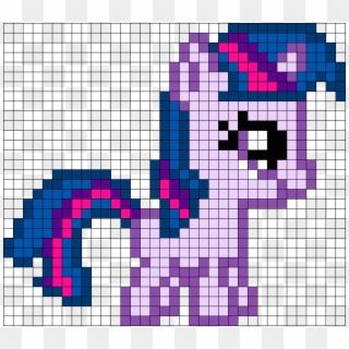 Filly Twilight My Little Pony Perler Bead Pattern / - Pixel Art Litle Pony, HD Png Download