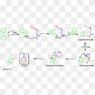 Corey-nicolaou Macrolactonization19 - Triphenylphosphine Disulfide Reduction Mechanism, HD Png Download