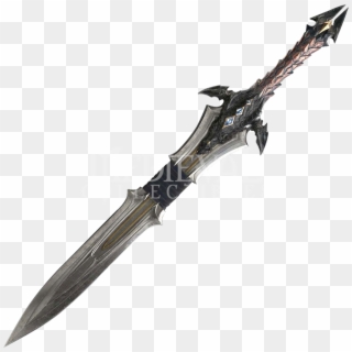 Warcraft Lothar Sword Replica - Lews Black Combo, HD Png Download