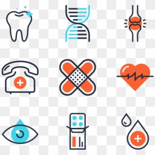 Healthcare And Medicine Vector Icons, Vector Free,, HD Png Download