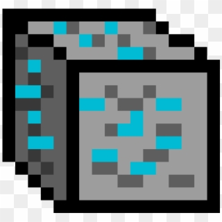 Diamond Ore - Minecraft Iron Ingot Png, Transparent Png