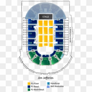Buy Tickets Seat Map - Prospera Place Seating Chart For Concerts, HD Png Download