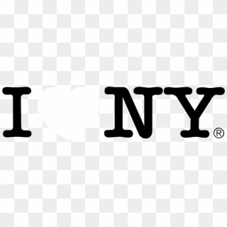 I Love New York Logo Black And White - Love New York Transparent, HD Png Download