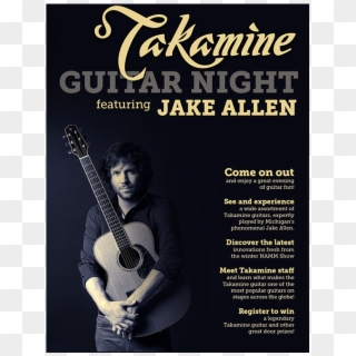 In February And March, You're Invited To Join Us At - Takamine, HD Png Download