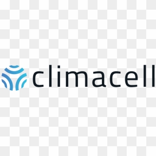 Cc Logo Base Black W Blue Icon - Climacell Logo Png, Transparent Png