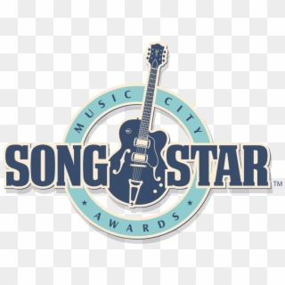 Music City Songstar Logo Guitar In Center - Song Logo, HD Png Download