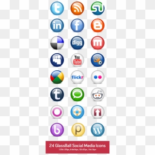 Social Media Icons, HD Png Download