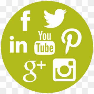 Social Media Icons Png - Social Media Content Icon, Transparent Png