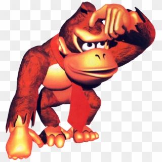Donkey Kong Confused, HD Png Download
