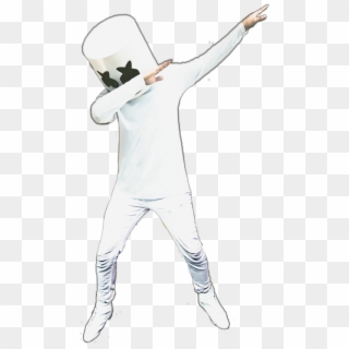 Ftestickers People Dj Marshmello Dab Dance Party, HD Png Download -  667x1203(#451460) - PngFind