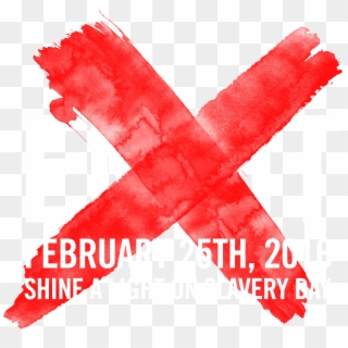 1402 X 1402 5 - Red Paint X Png, Transparent Png