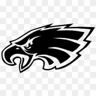 Black Philadelphia Eagles Logo, HD Png Download