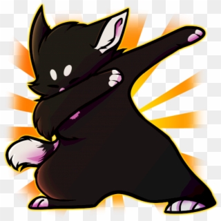Kitty Dab By Patiology - Cartoon Pic Dab Transparent, HD Png Download