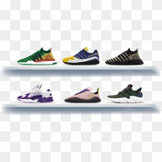 Adidas X Dragon Ball Z Collection Is All You Ever Dreamed - Dragon Ball Z Adidas Shoes, HD Png Download