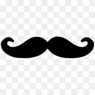Free Clip Art Mustache - Mustache Drawing Png, Transparent Png