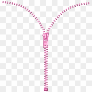 Zipper - Pink Zipper Png, Transparent Png