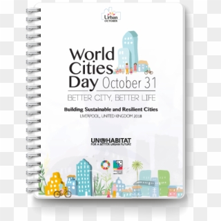 Wcdnotepad-01 - World City Day 2018 Logo, HD Png Download