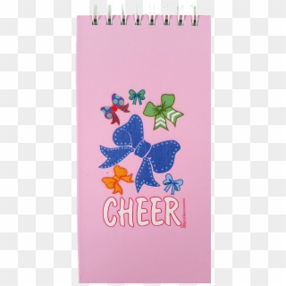 Cheer Bow Notepad - Sweet Pea, HD Png Download