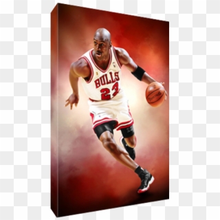 Details About Chicago Bulls Goat Michael Jordan Poster - Dribble Basketball, HD Png Download