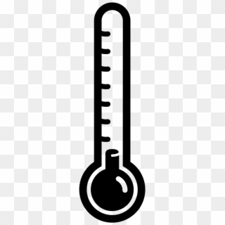 Cold Thermometer Png - Cold Thermometer Black And White, Transparent Png