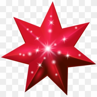 Red Star Png, Transparent Png