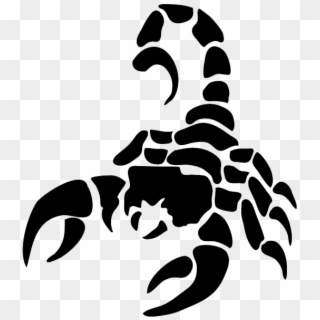 Scorpion Tattoo Silhouette Png - Scorpion Png, Transparent Png