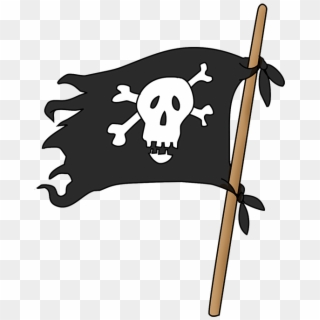 Pirate Flag - Pirate Flag Clipart Png, Transparent Png