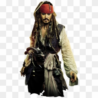 Captain Jack Sparrow Pirates Of The Caribbean Png - Jack Sparrow, Transparent Png