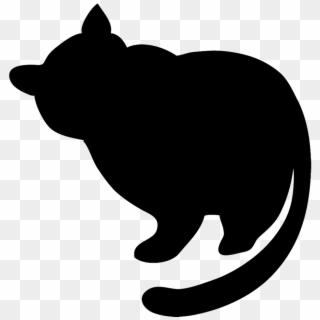 Black Cat Clipart Png, Transparent Png