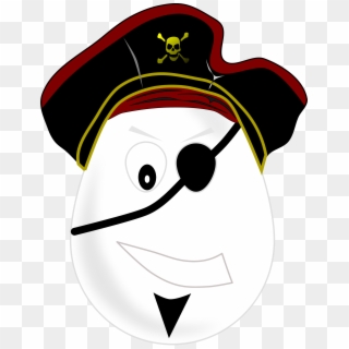 Egg-pirate - Pirate Egg, HD Png Download