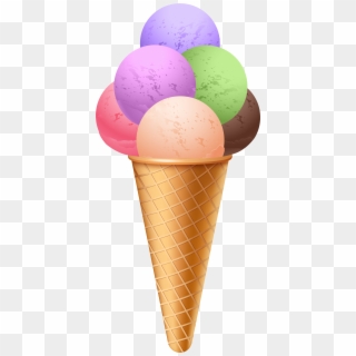 Long Clipart Ice Cream - Candyland Ice Cream Cone, HD Png Download