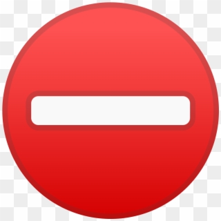 Download Svg Download Png - No Entry Emoji, Transparent Png