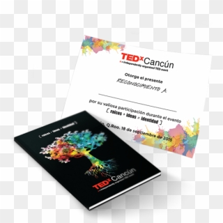2 Tedx Libreta Diploma - Ted, HD Png Download