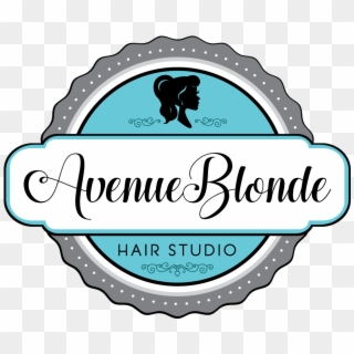 Avenue Blonde Hair Studio - Label, HD Png Download
