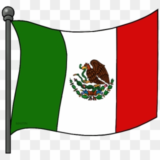 Graphic Stock Clip Mexico Png - Easy Cartoon Mexican Flag, Transparent Png