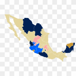 Mapa De México Matrimonio Homosexual 2016 - Gay Marriage Legal In Mexico, HD Png Download